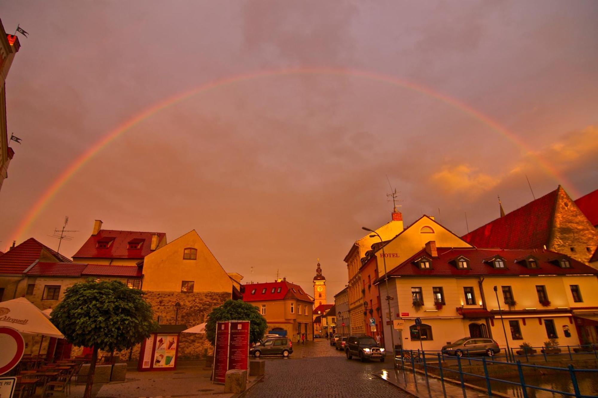 Hotel Klika Ceske Budejovice Exteriör bild